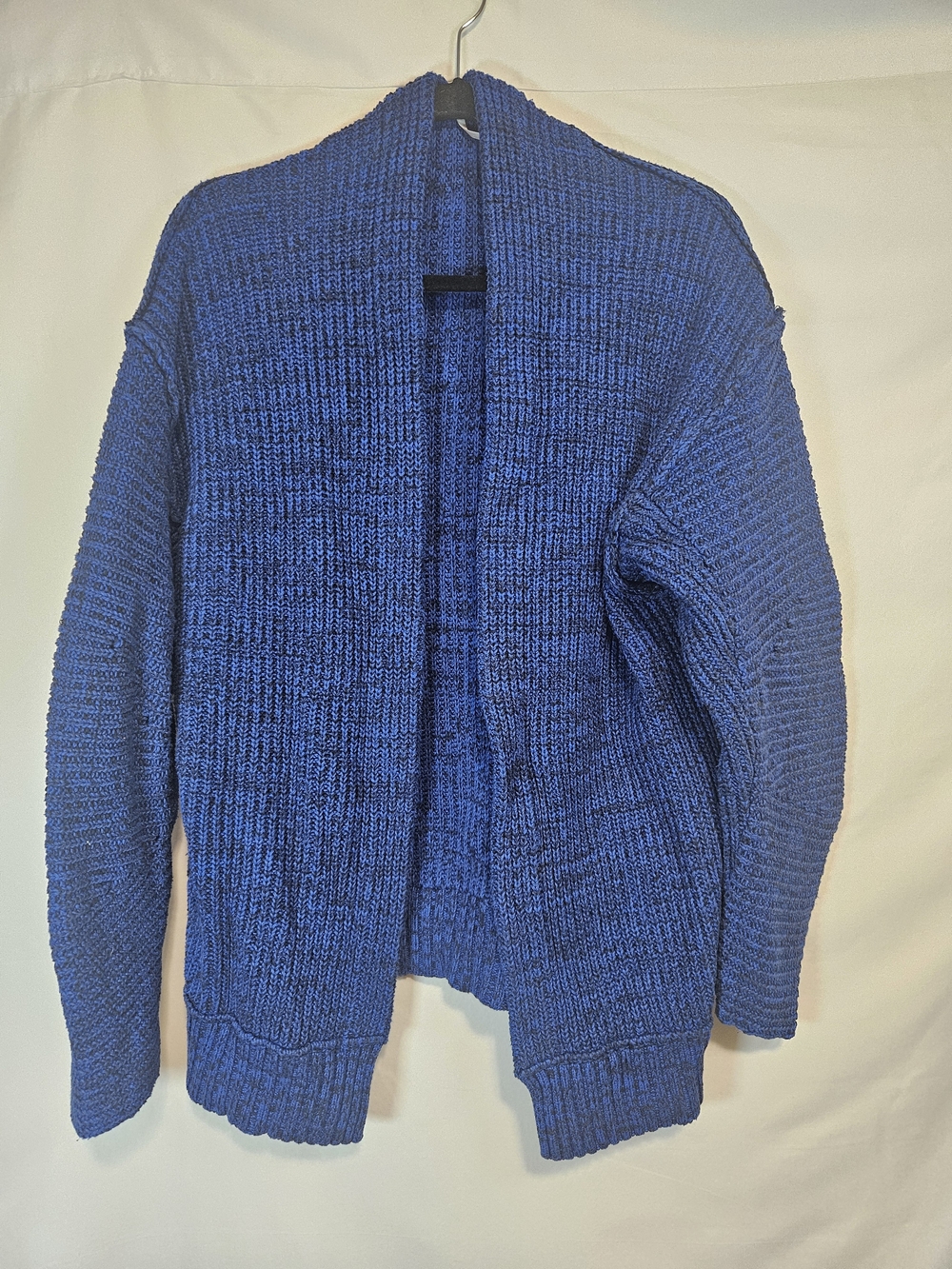 Free People Royal Blue Open Cardigan Sweater